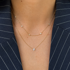 Collar Trio de Diamantes