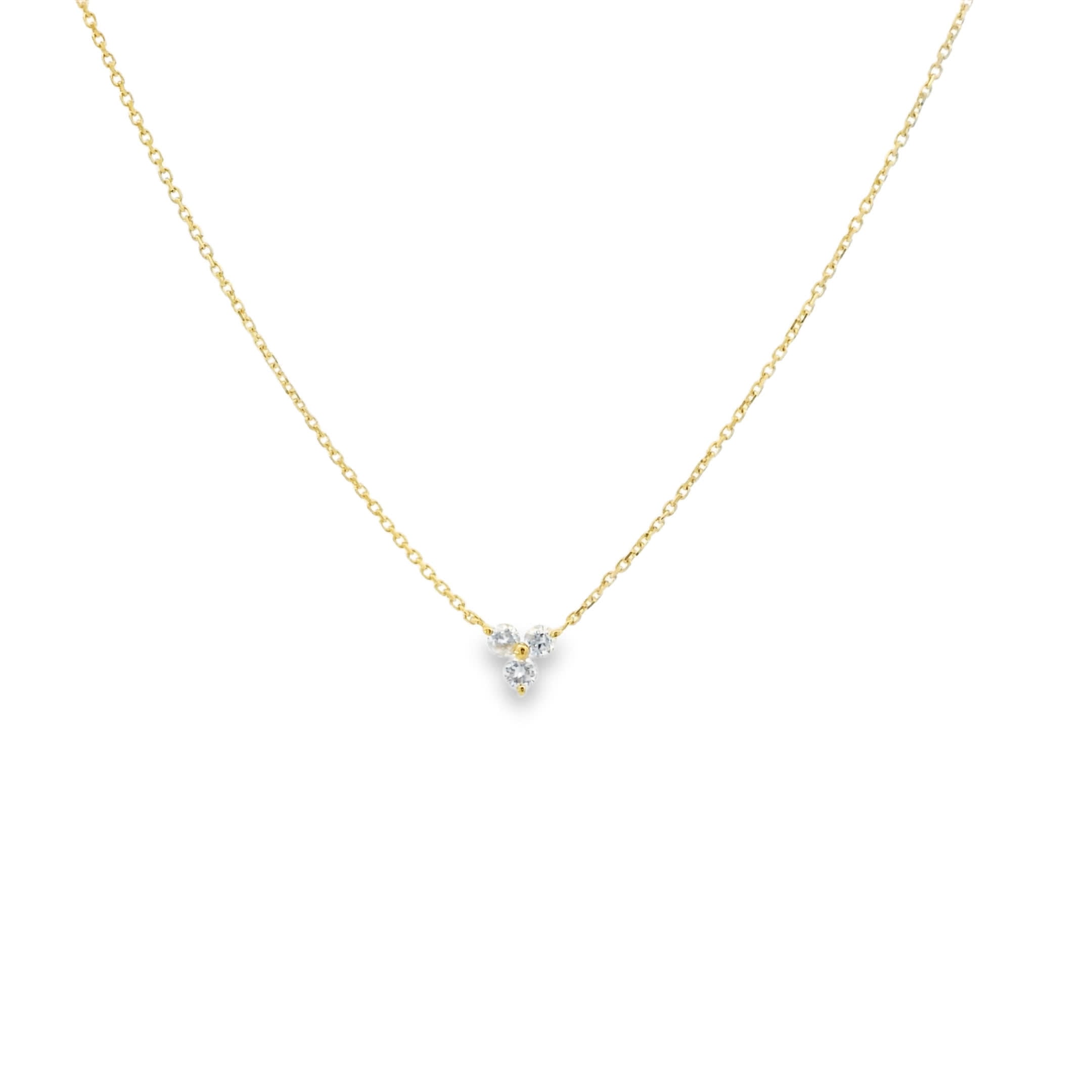 Collar Trio de Diamantes