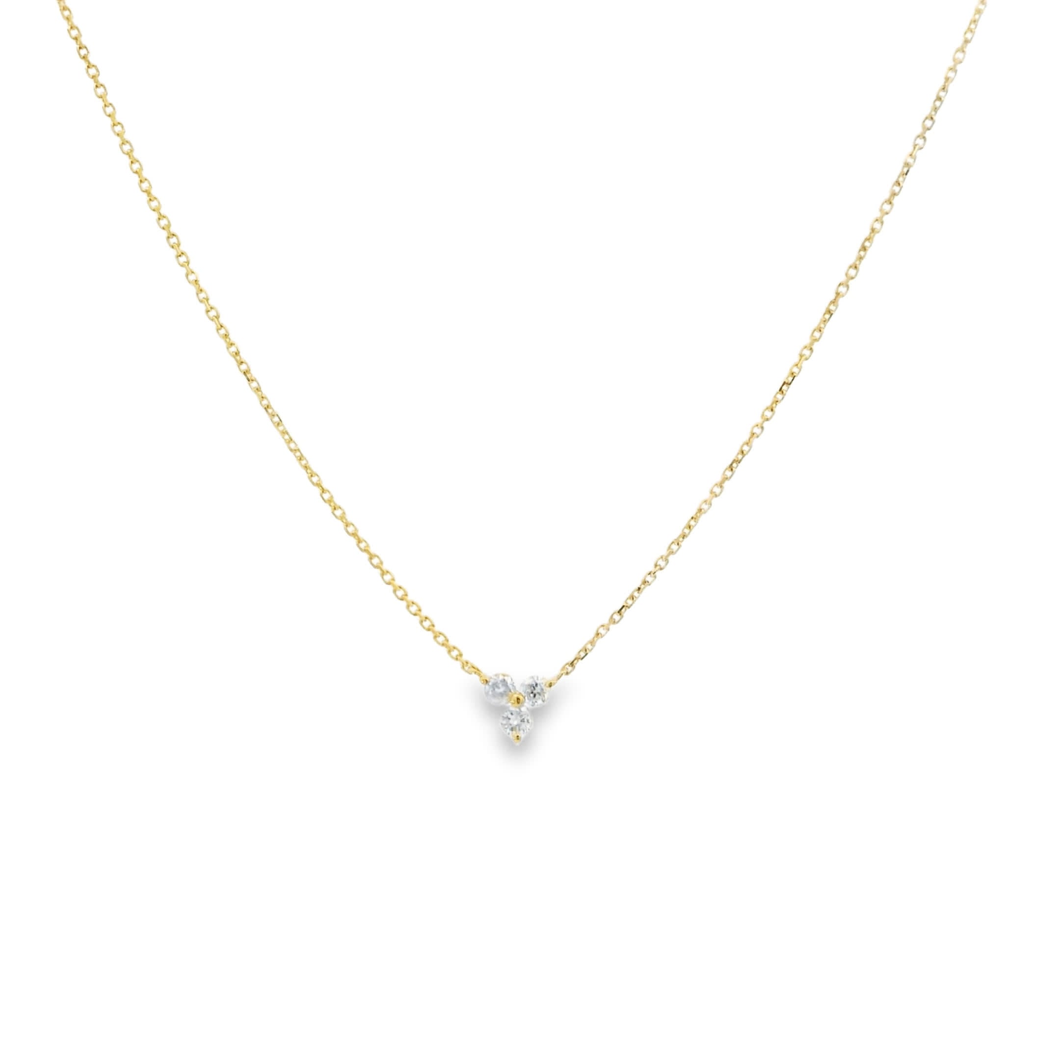 Collar Trio de Diamantes