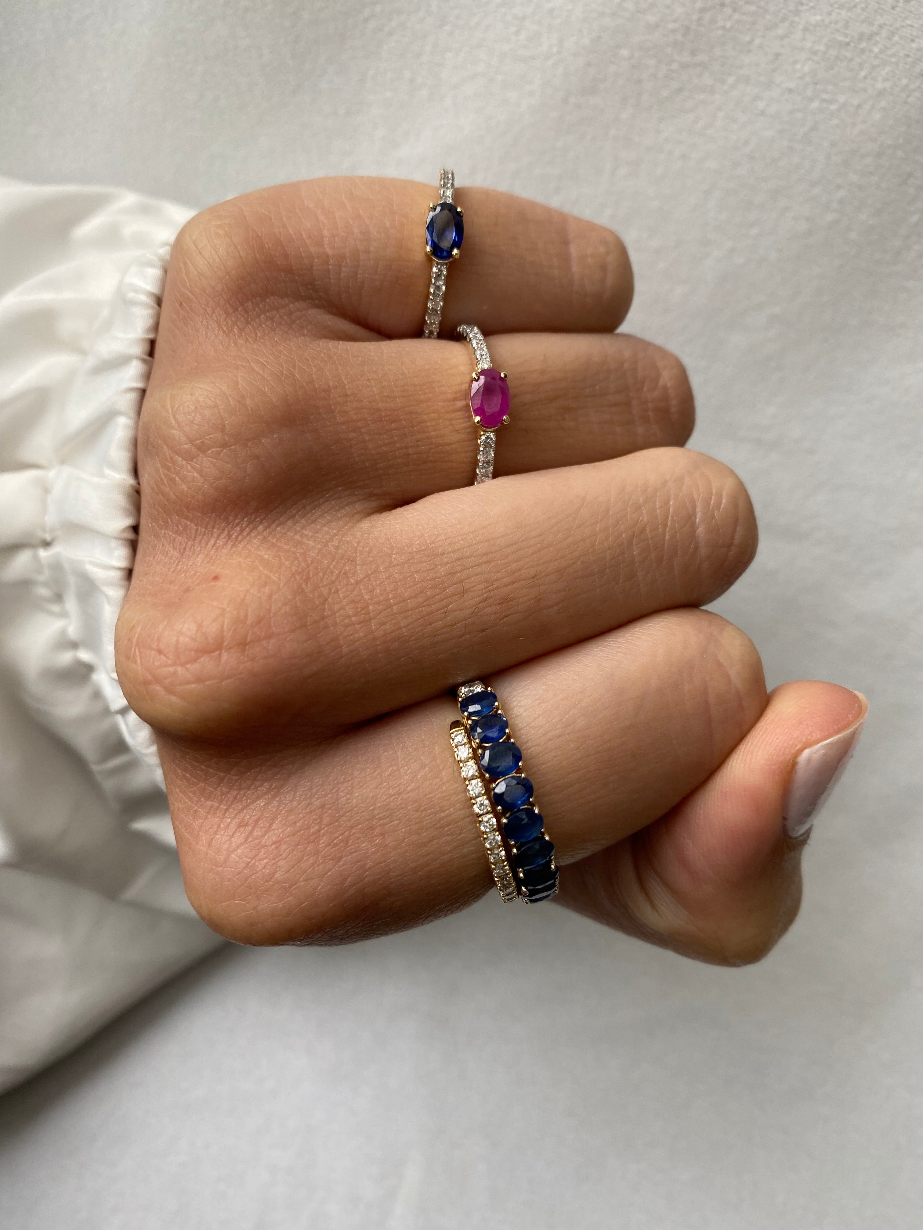 Anillo Sabik en Oro 14k