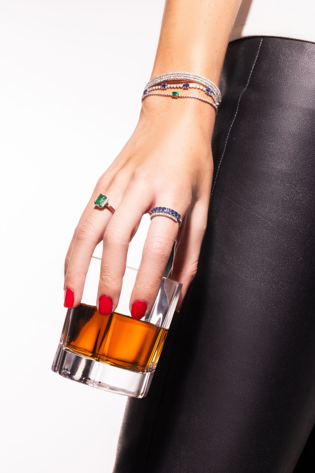 Churumbela Flexible con Diamantes Oro 14k