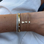 Constellation Bangle · Pulsera de Diamantes en Oro 14k