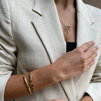 Constellation Bangle · Pulsera de Diamantes en Oro 14k