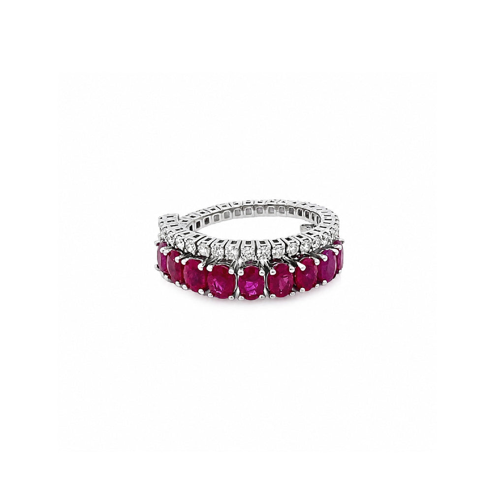 Churumbela Flexible con Diamantes Oro 14k