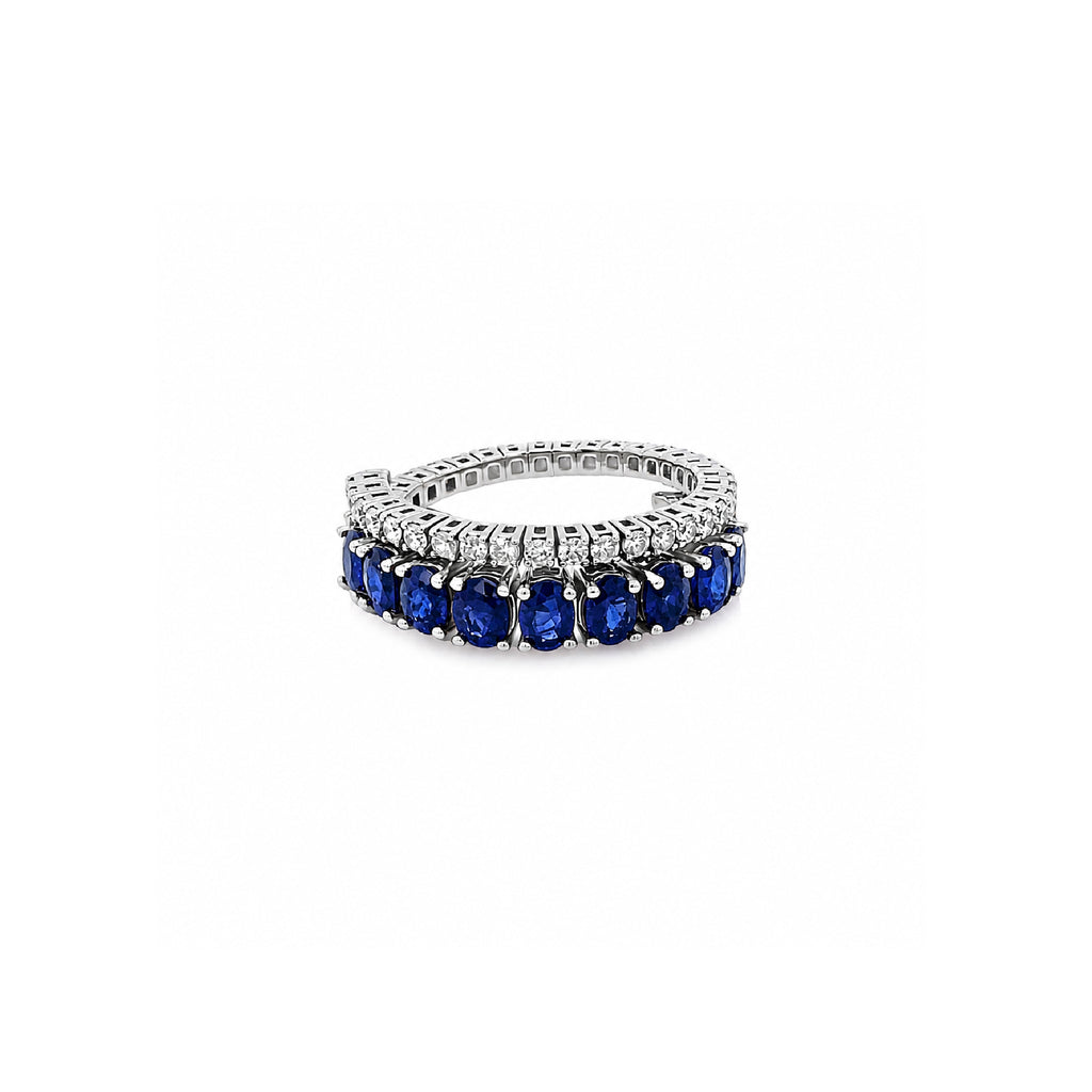 Churumbela Flexible con Diamantes Oro 14k