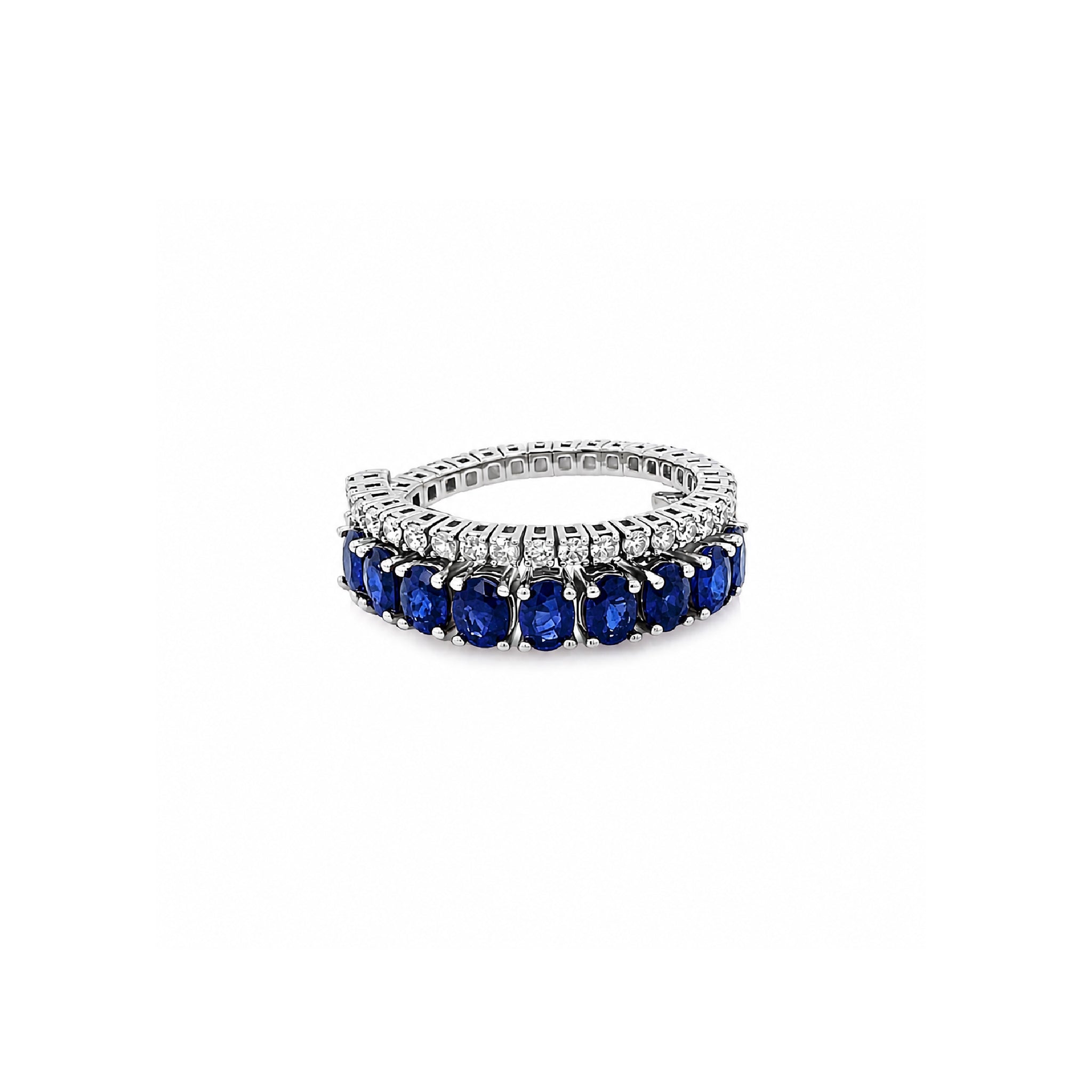 Churumbela Flexible con Diamantes Oro 14k