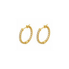 Arracadas de Diamantes en Oro 14k