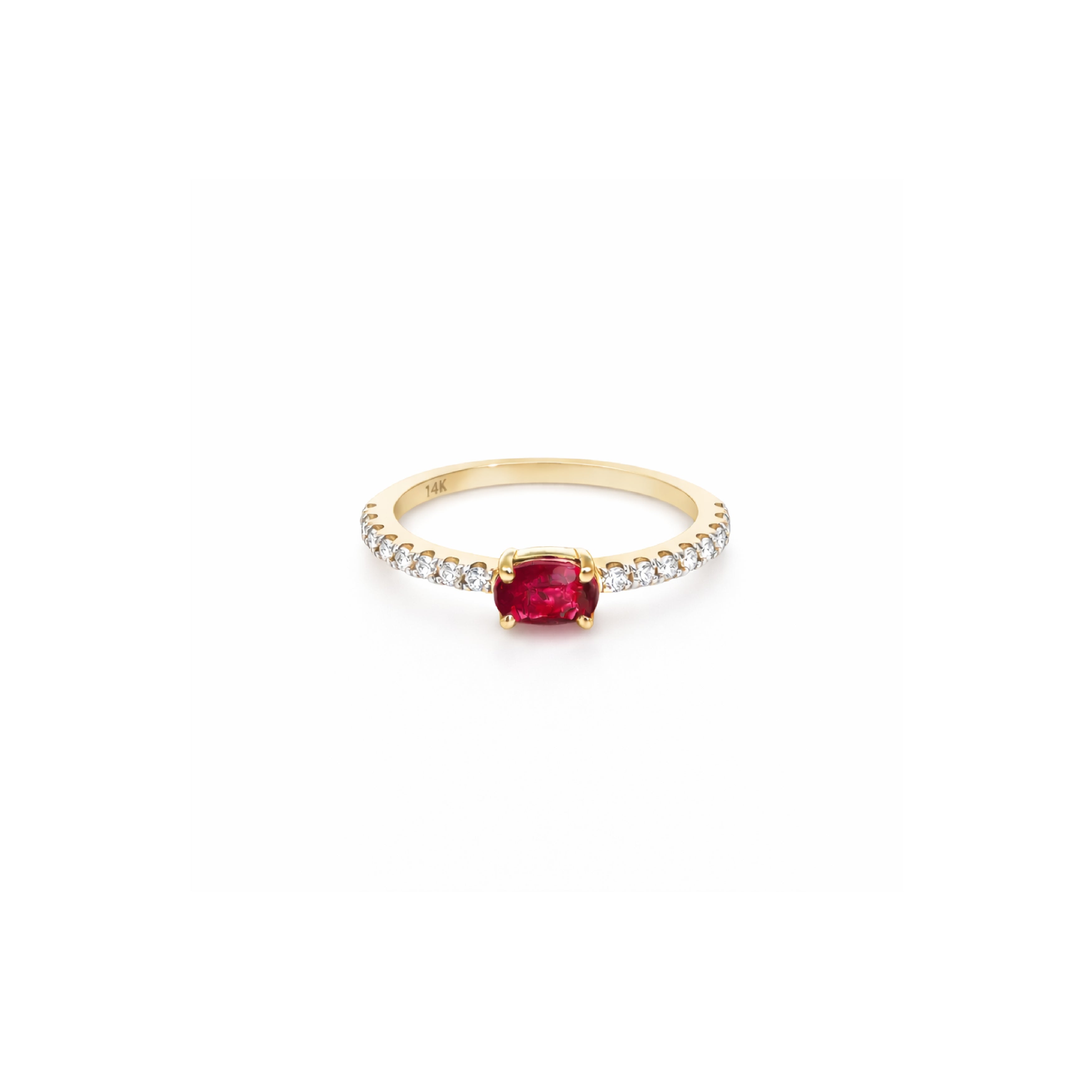 Anillo Sabik en Oro 14k