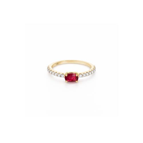 Anillo Sabik en Oro 14k