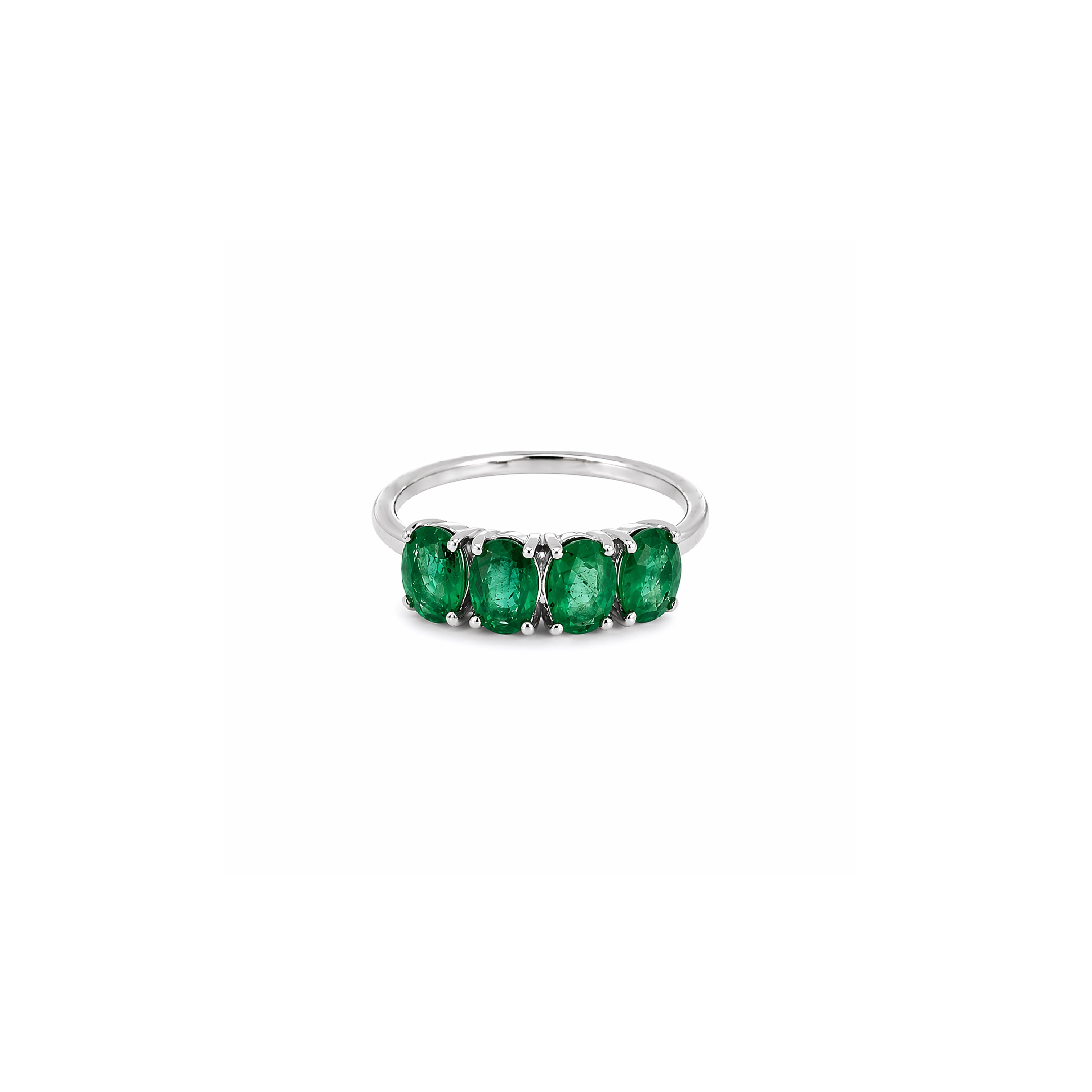 Anillo Canopus 4 Piedras Oro 14K