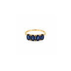 Anillo Canopus 4 Piedras Oro 14K
