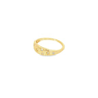 Anillo Dome Constelación Oro 14K con Diamantes
