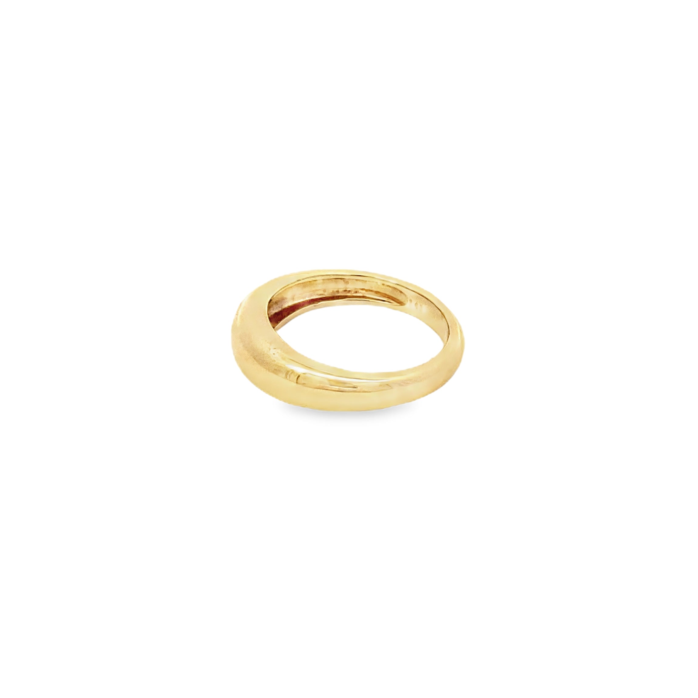 Anillo Dome en Oro Amarillo 14k