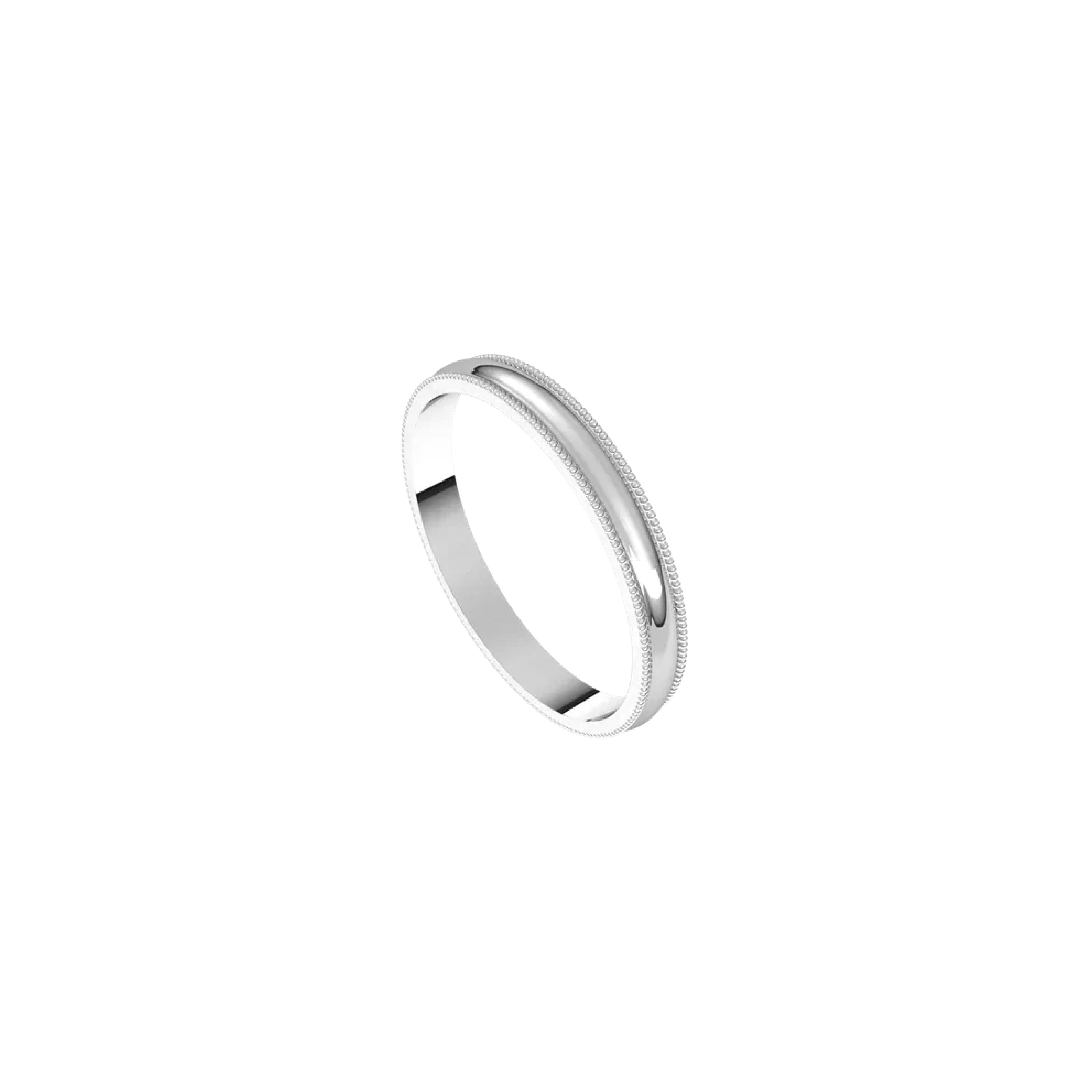 Argolla Milgrain - 2.5mm