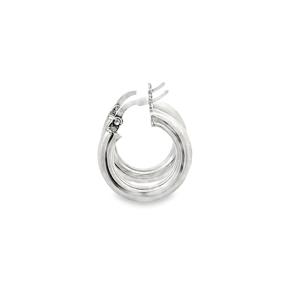 Hoops Chunky en Plata .925