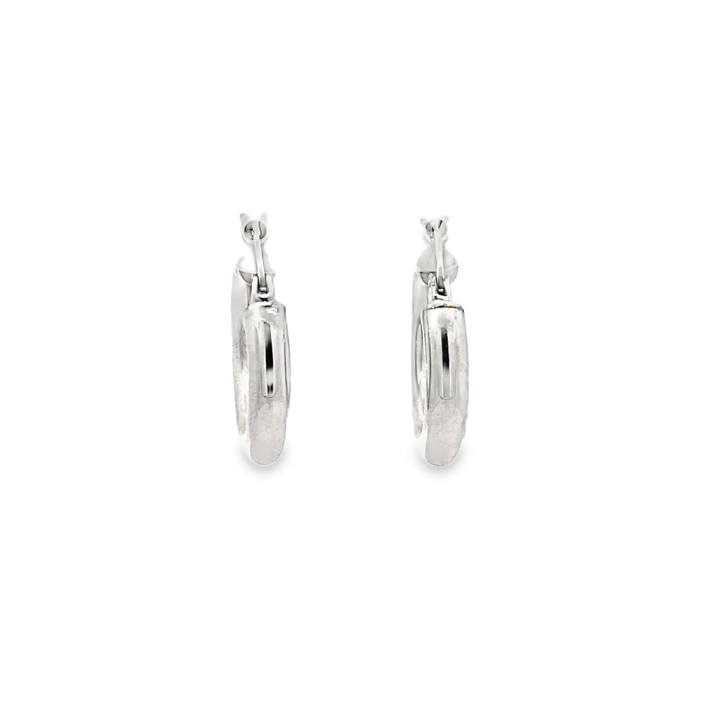 Hoops Chunky en Plata .925