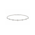 Pulsera Beaded Flexible de Diamantes en Oro 14k