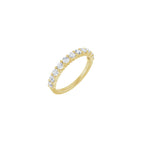 Media churumbela diamantes de 2.5mm - 11 piedras redondas