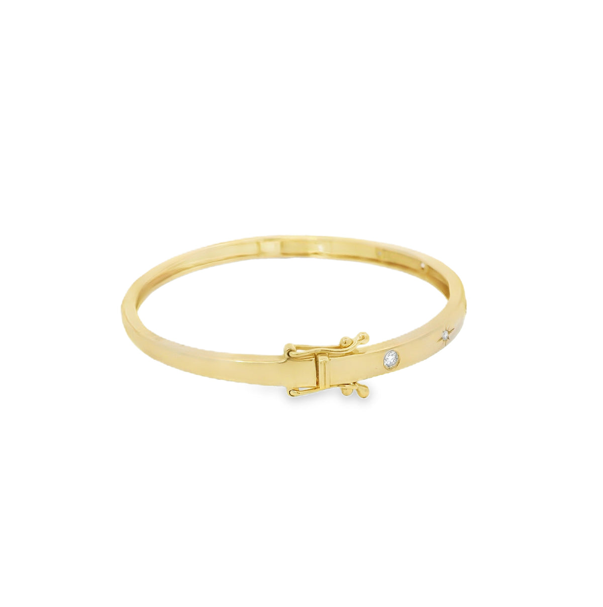 Constellation Bangle · Pulsera de Diamantes en Oro 14k