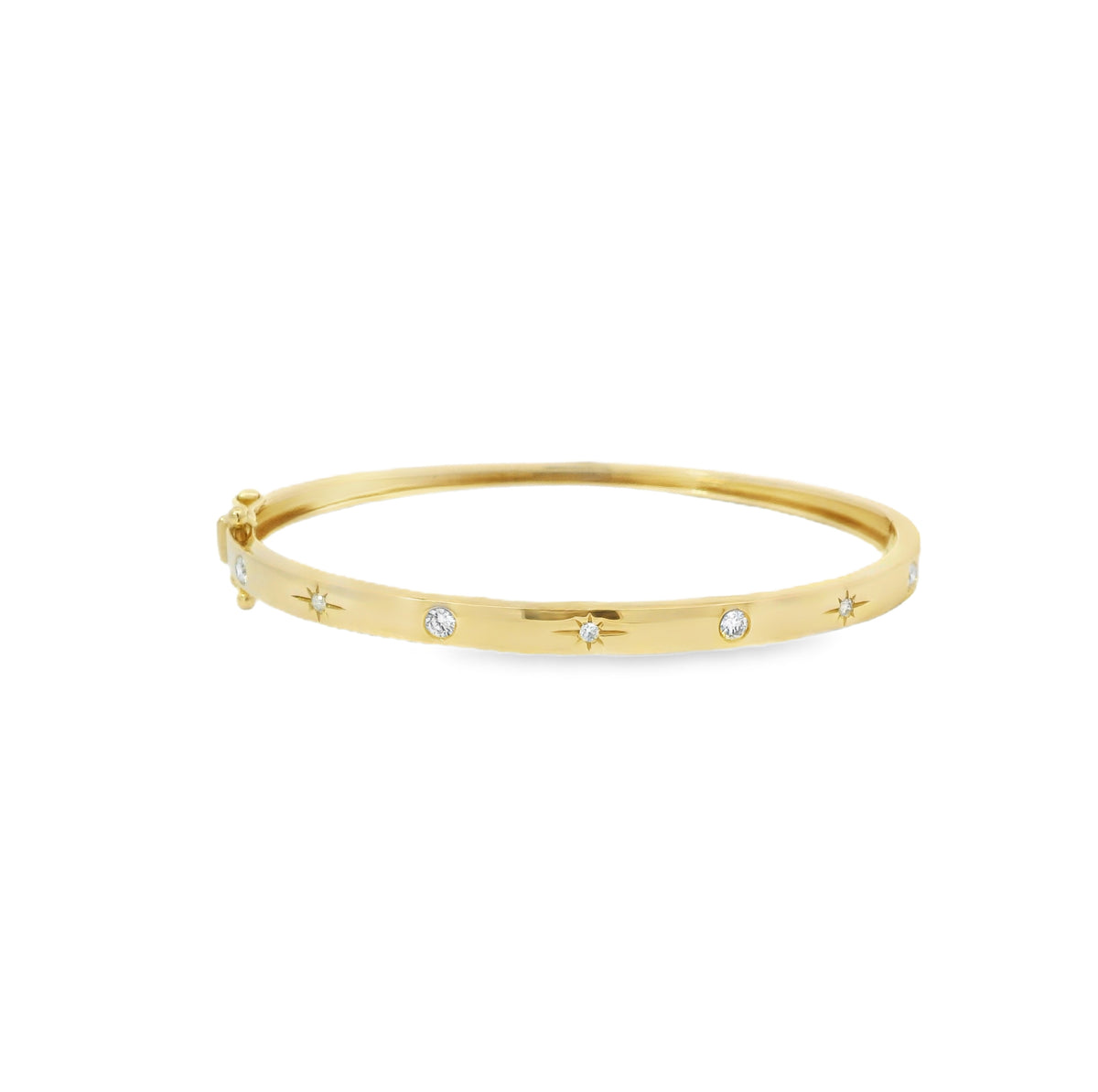 Constellation Bangle · Pulsera de Diamantes en Oro 14k