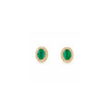 Electra · Aretes con Halo de Diamantes