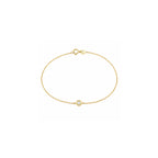 Pulsera de diamantes en soliario