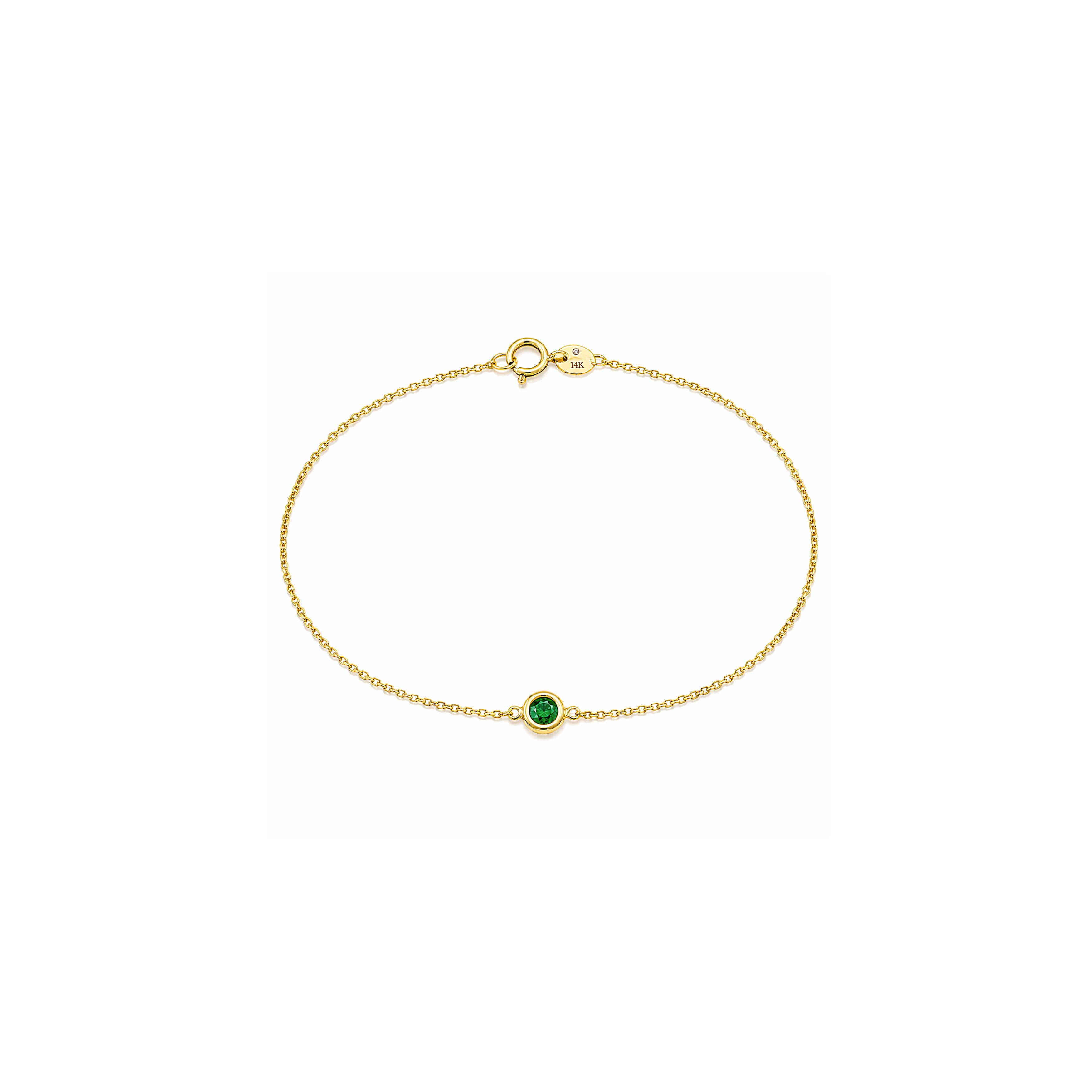 Pulsera de Piedra en Bisel