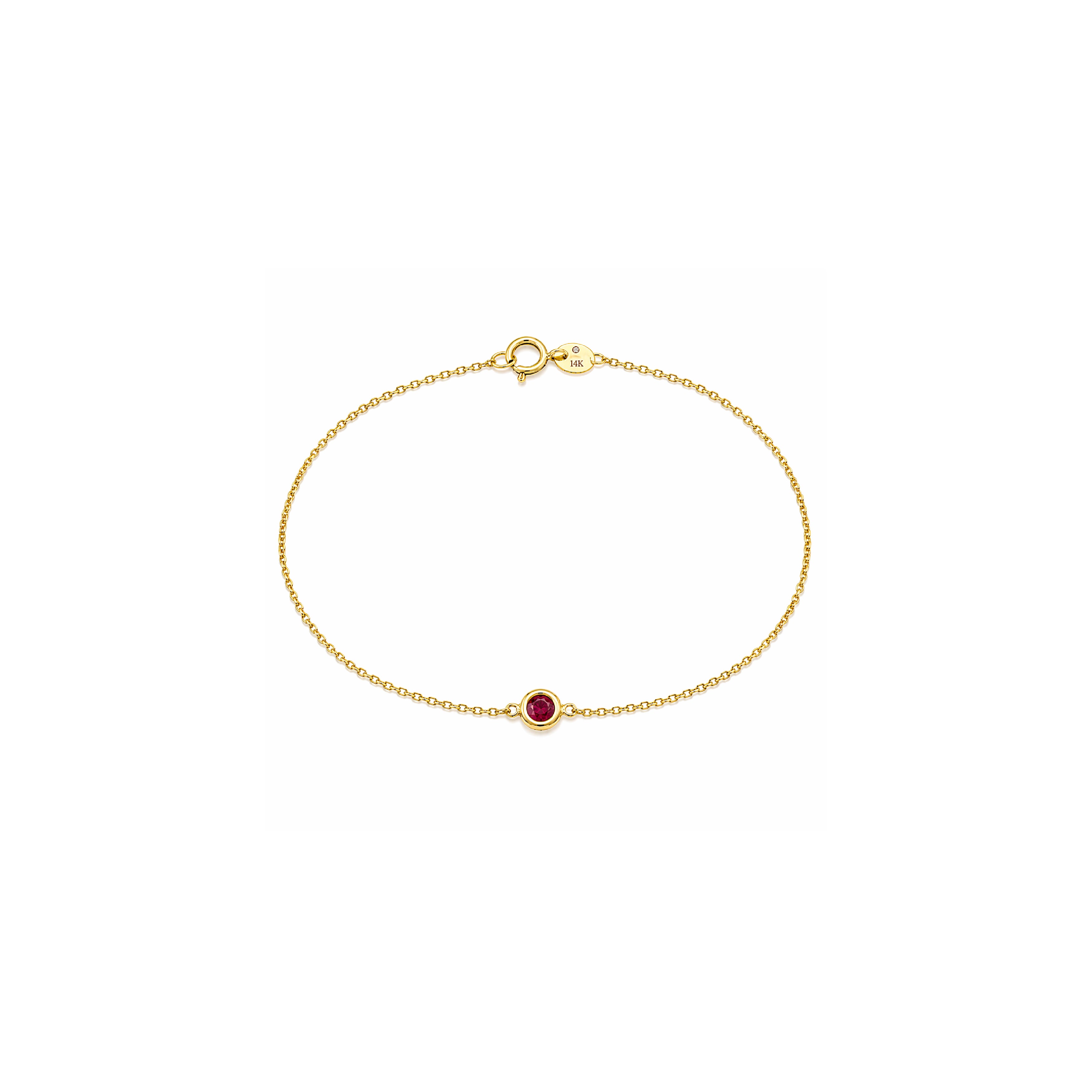 Pulsera de Piedra en Bisel