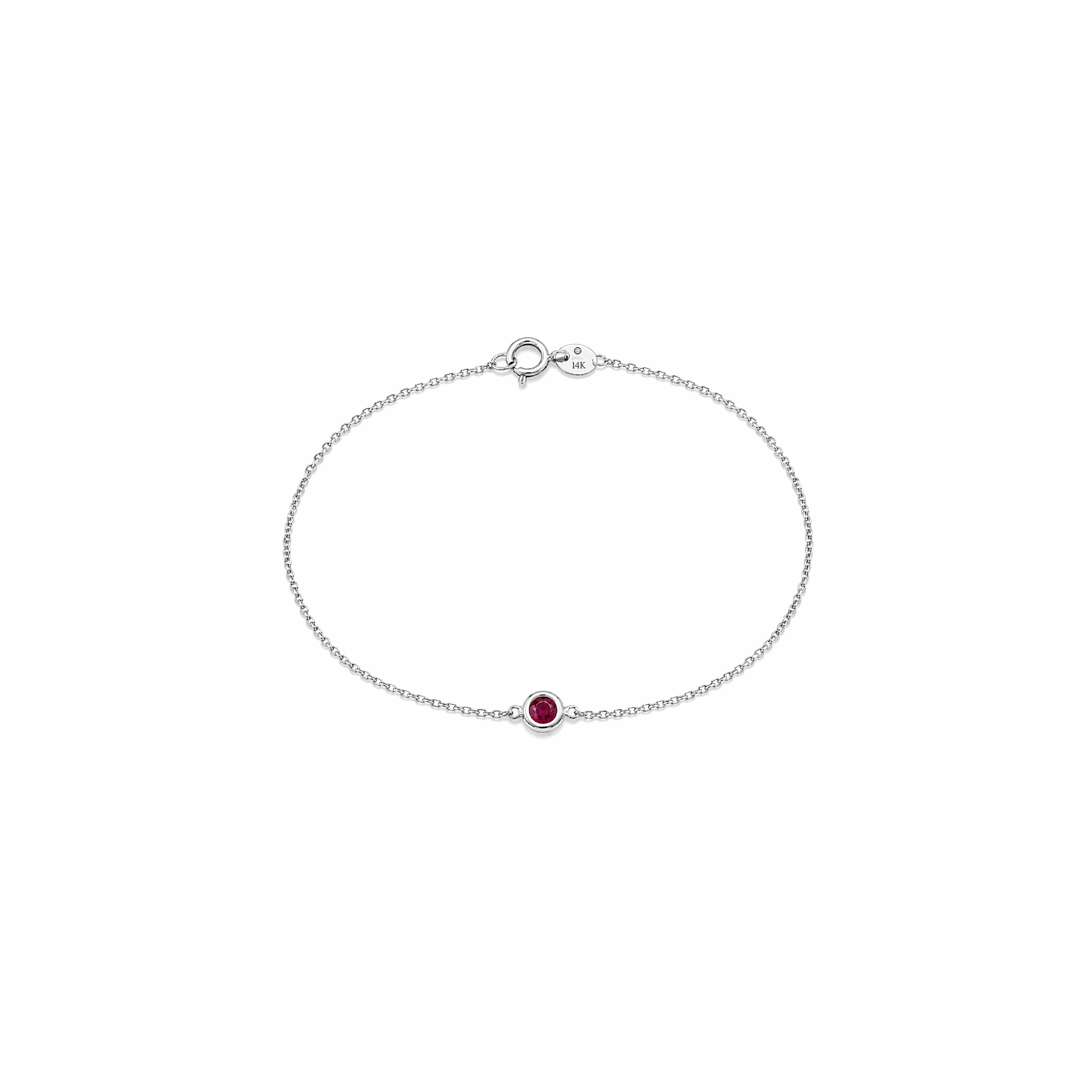 Pulsera de Piedra en Bisel