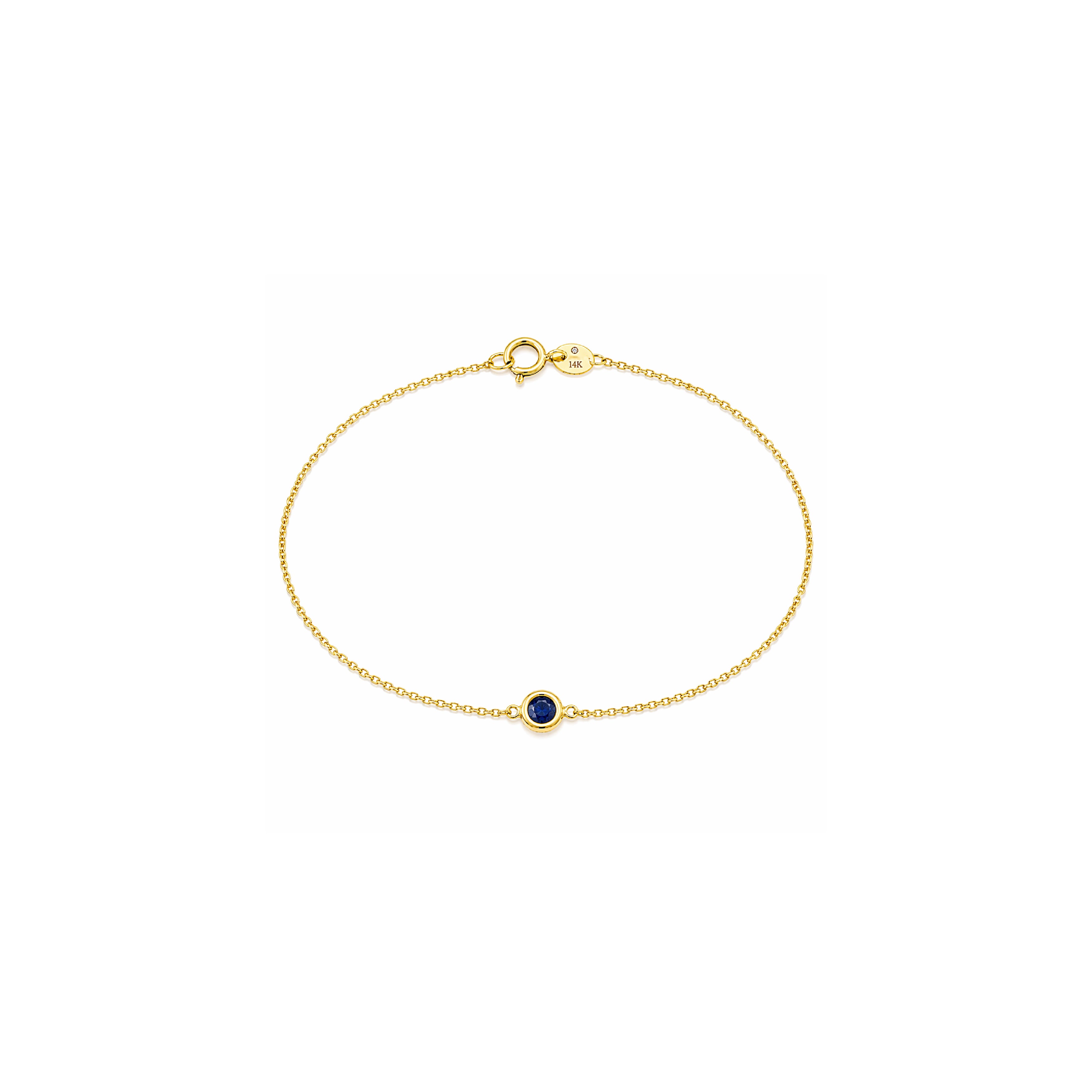 Pulsera de Piedra en Bisel