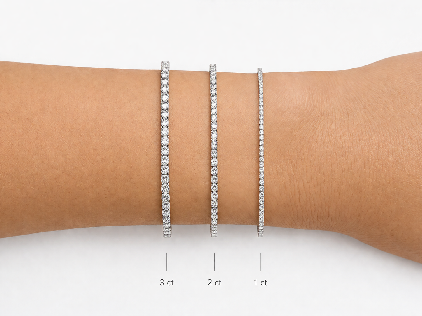 Pulseras Tennis Flexibles