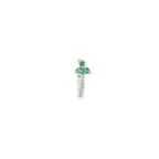 Trio Huggie Piercing en Oro 14k