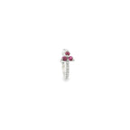 Trio Huggie Piercing en Oro 14k