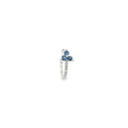 Trio Huggie Piercing en Oro 14k